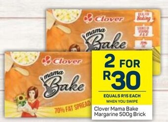Pick n Pay Clover Mama Bake Margarine 500g Brick offer