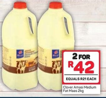 Pick n Pay Clover Amasi Medium Fat Maas 2kg offer