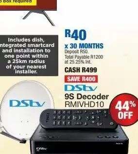 OK Furniture 9s decoder offer