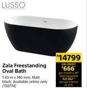 Builders Warehouse Lusso zala freestanding oval bath offer