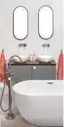 Builders Warehouse Lusso reno basin mixer & spout concealed basin stainless steel offer