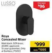 Builders Warehouse Lusso roya concealed mixer offer
