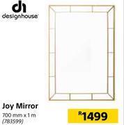 Builders Warehouse Designhouse joy mirror 700mm x 1m offer