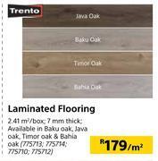 Builders Warehouse Trento laminated flooring-per sqm offer