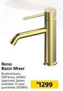 Builders Warehouse Lusso reno basin mixer offer