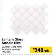 Lantern glass mosaic tiles-per pack