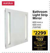 Builders Warehouse Eurolux bathroom light strip mirror offer