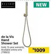 Builders Warehouse Bijiou de la vis hand shower set offer