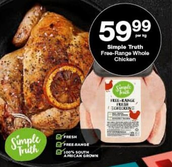 Checkers Simple Truth Free-Range Whole Chicken offer