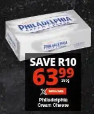 Checkers Philadelphia Cream Cheese offer