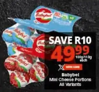 Checkers Babybel Mini Cheese Portions All Varlants offer