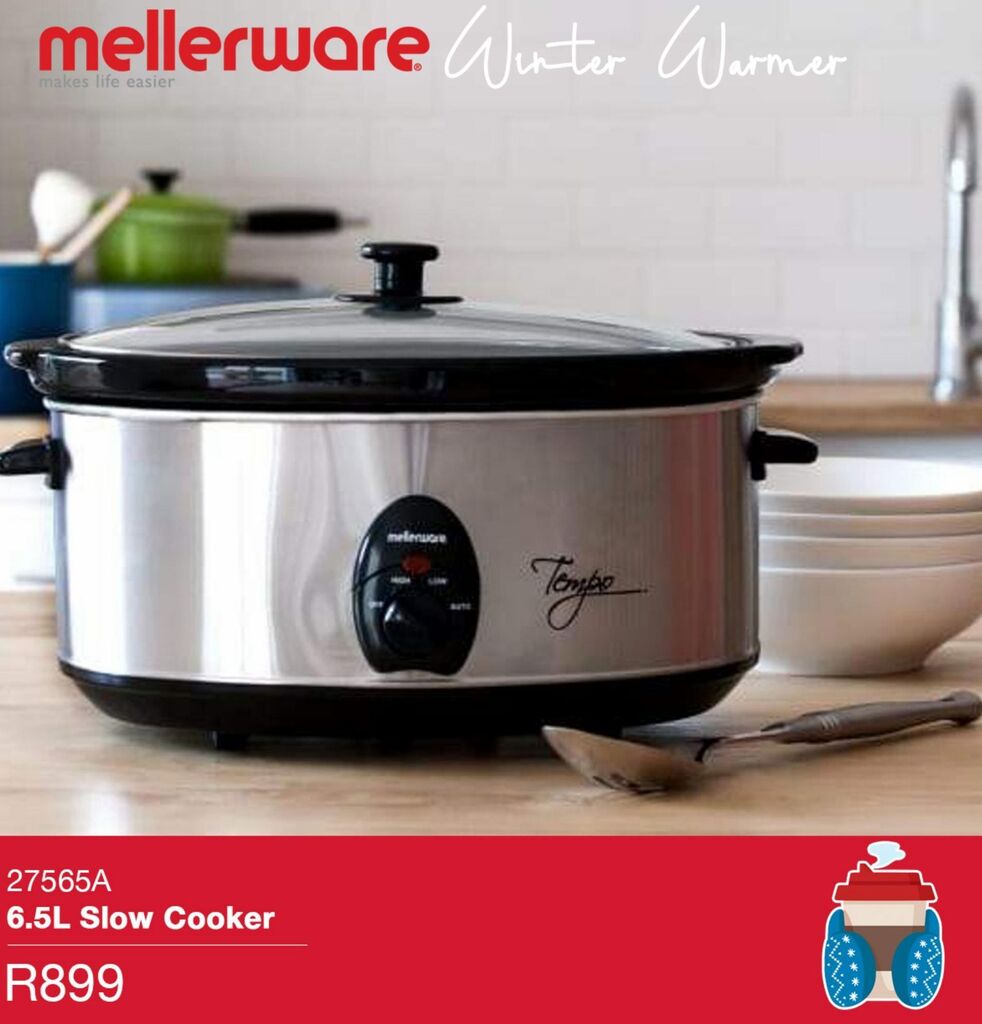 6.5l slow cooker offer at Kloppers