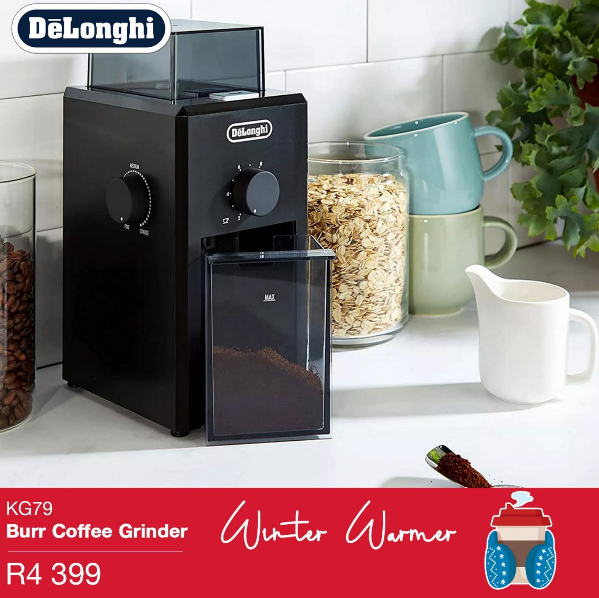 Coffee machines delonghi offer at Kloppers