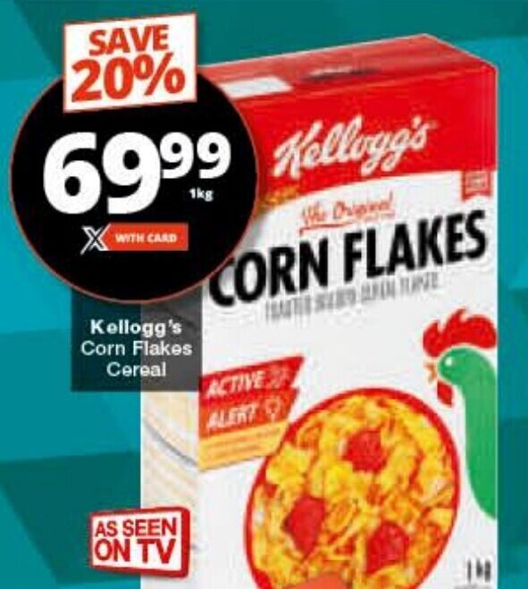 Kellogg's Corn Flakes Cereal offer at Checkers