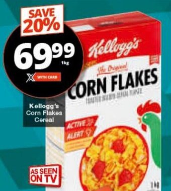 Checkers Kellogg's Corn Flakes Cereal offer