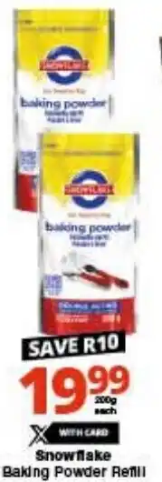 Checkers Snowflake Baking Powder Refil offer