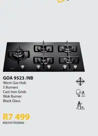 Gas hob 90cm