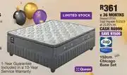 OK Furniture Sealy 152cm (queen) chicago base set offer