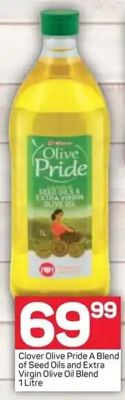 Pick n Pay Clover Olive Oil Pride A Blend of Seed Oils and Extra Virgin Olive Oil Blend 1L offer