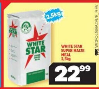 Usave White Star Super Maize Meal 2.5kg offer