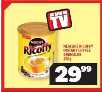 Usave Nescafe Ricoffy Instant Coffee Granules 250g offer