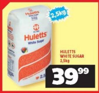 Hullets White Sugar 2.5kg