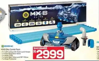 Pick n Pay Sodiac MX8 ELite Combi Pack 7x1.2cm Long-Life Twist Lock Hoses offer