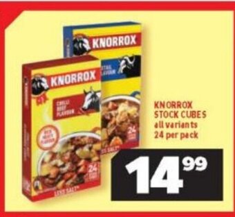 Usave Knorrox Stock Cubes All Variants 24 per pack offer