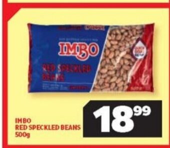 Usave Imbo Red Speckled Beans 500g offer