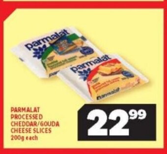 Usave Parmalat Processed Cheddar / Gouda Cheese Slices 200g each offer
