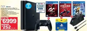 Pick n Pay PS4 500GB Mega Game Bundle Plus Twin Charging Dock with Play and Charge Cable offer