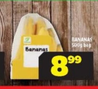 Usave Bananas 500g Bag offer