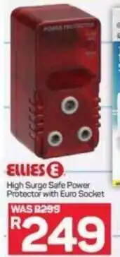 Pick n Pay Ellies High Surge Safe Power Protector with Euro Socket offer