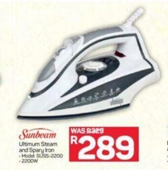 Sunbeam Ultimum Steam and Spray Iron 2200W