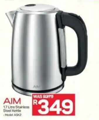 Pick n Pay Aim 1.7 Litre Stainless Steel Kettle offer