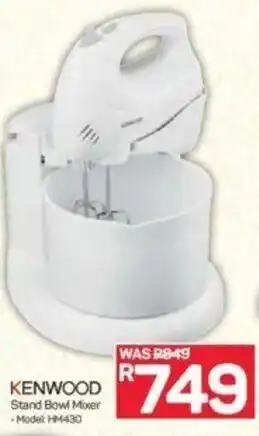Pick n Pay Kenwood Stand Bowl Mixer offer