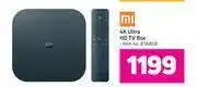 Game Mi 4k ultra hd tv box offer