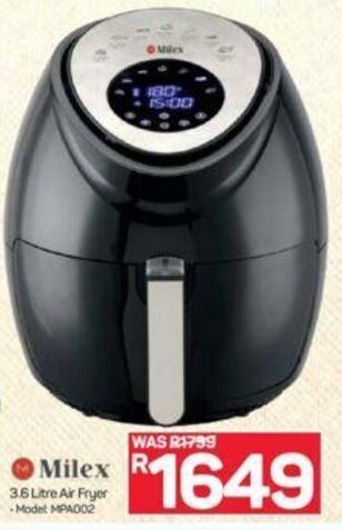 Pick n Pay Milex 3.6 Litre Air Fryer offer