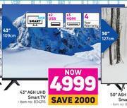 Game Hisense 43 a6h uhd smart tv offer