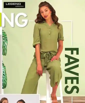 Makro Wide Leg Crop Pants - 426517 offer