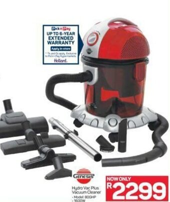 Genesis Hydro Vac Plus Vacuum Cleaner