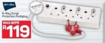 Pick n Pay 6-Way Surge Protection Multiplug offer