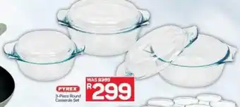 Pick n Pay 3-Piece Round Casserole Set offer