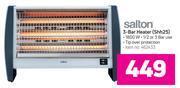 Game Salton 3-bar heater shh25 offer