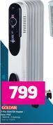 Goldair 7-fin slim oil heater gsor-700