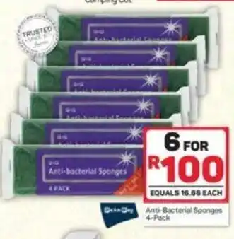 Pick n Pay Anti-Bacterial Sponges 4-Pack offer