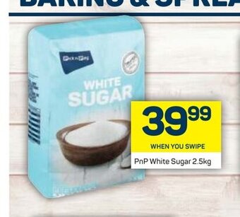 Pick n Pay PnP White Sugar 2.5kg offer