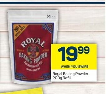 Pick n Pay Royal Baking Powder 200g Refill offer