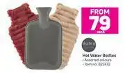 Game Dulce home hot water bottles (assorted colours)-each offer