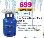 Game Cadac 3kg empty budget pack offer